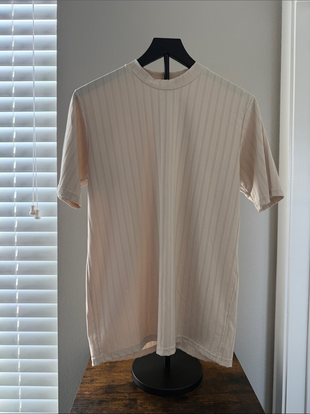 Prestige Ribbed Crew Neck Shirt